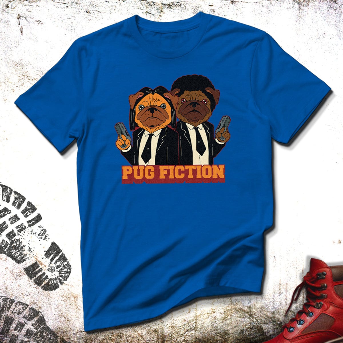 Pug Fiction - Unisex T-Shirt