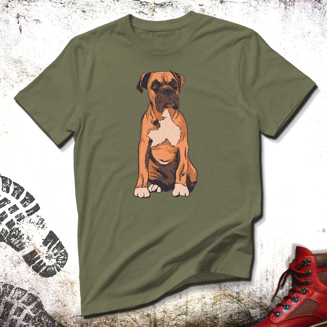 Boxer Portrait - Unisex T-Shirt