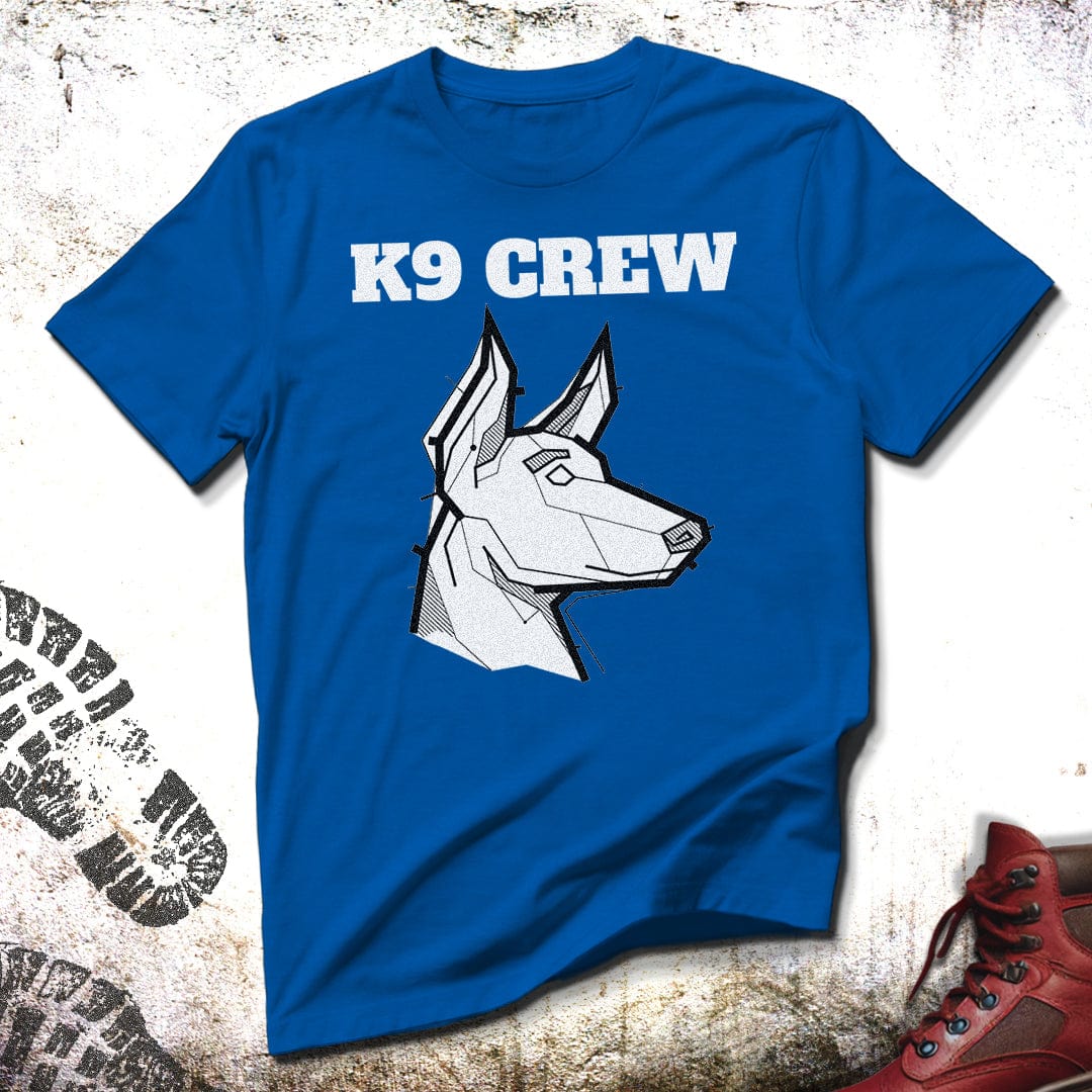K9 Crew Line Art - Unisex Fit T-Shirt