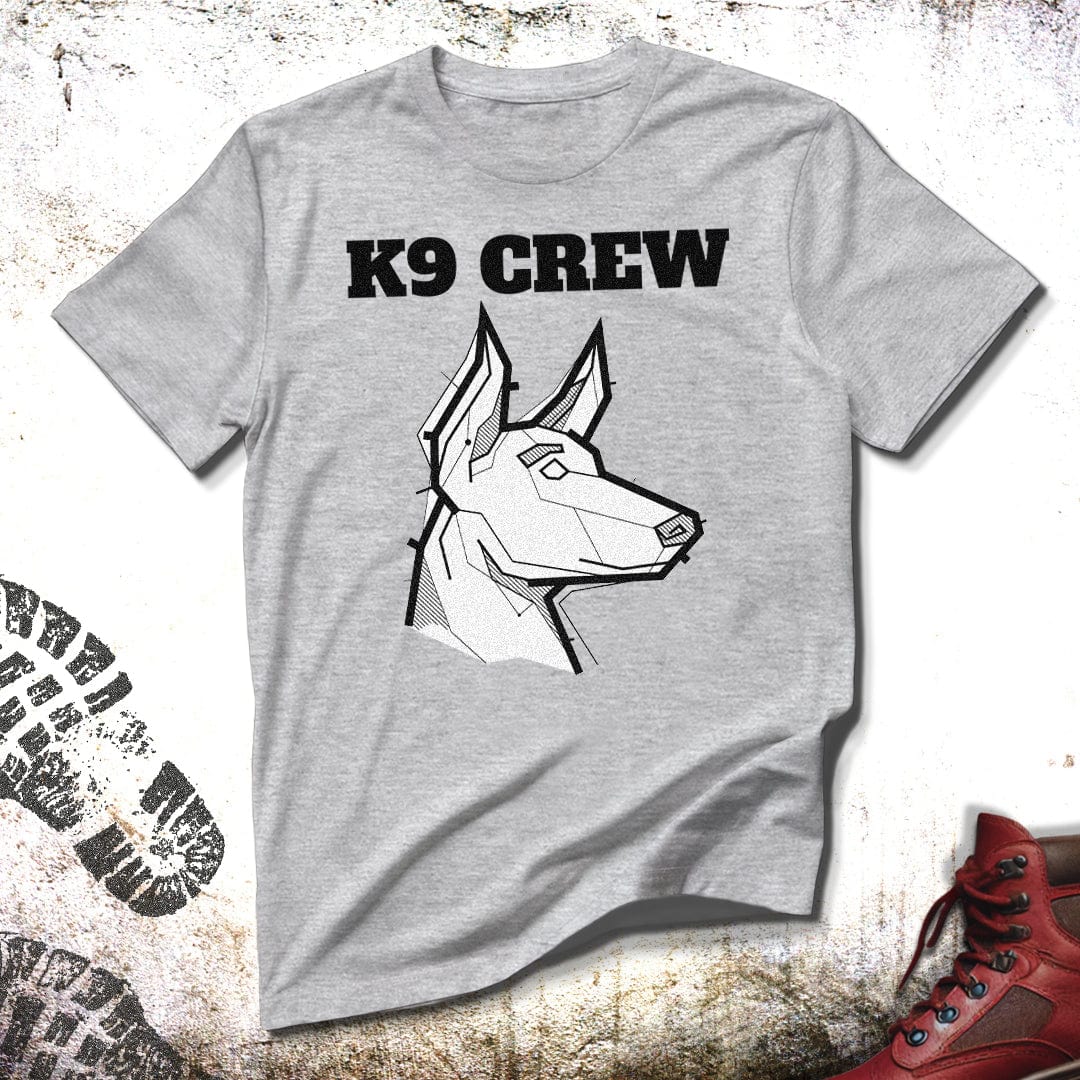 K9 Crew Line Art - Unisex Fit T-Shirt