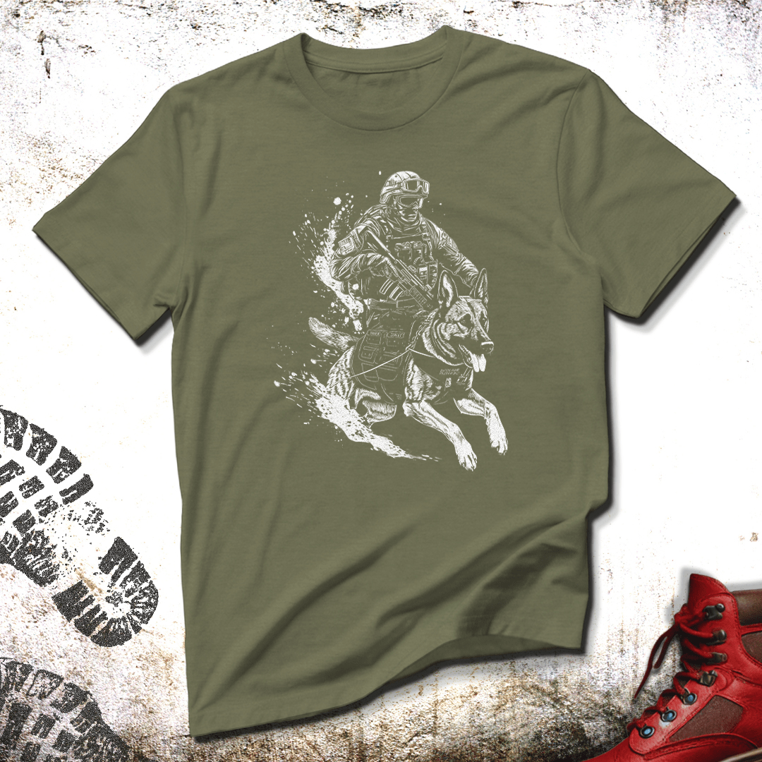 K9 Unit In The Snow - Unisex T-Shirt
