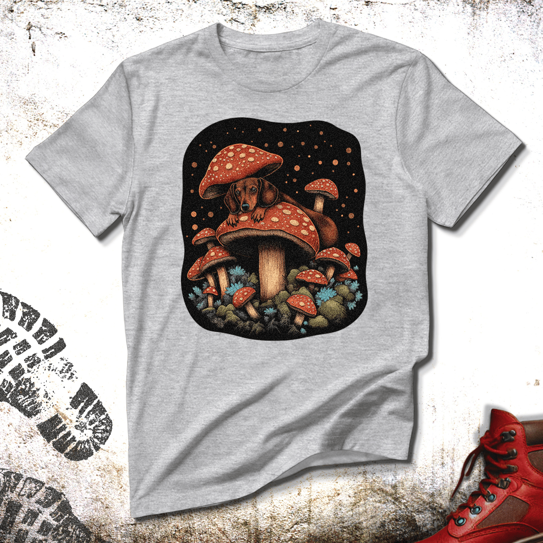 Dog On The Shrooms - Unisex T-Shirt