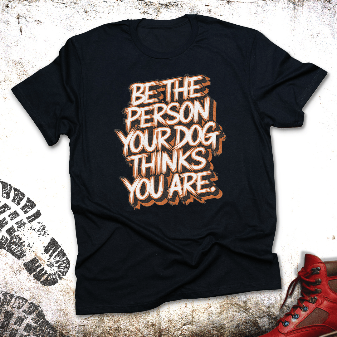 Be The Person Your Dog Thinks You Are - Unisex T-Shirt