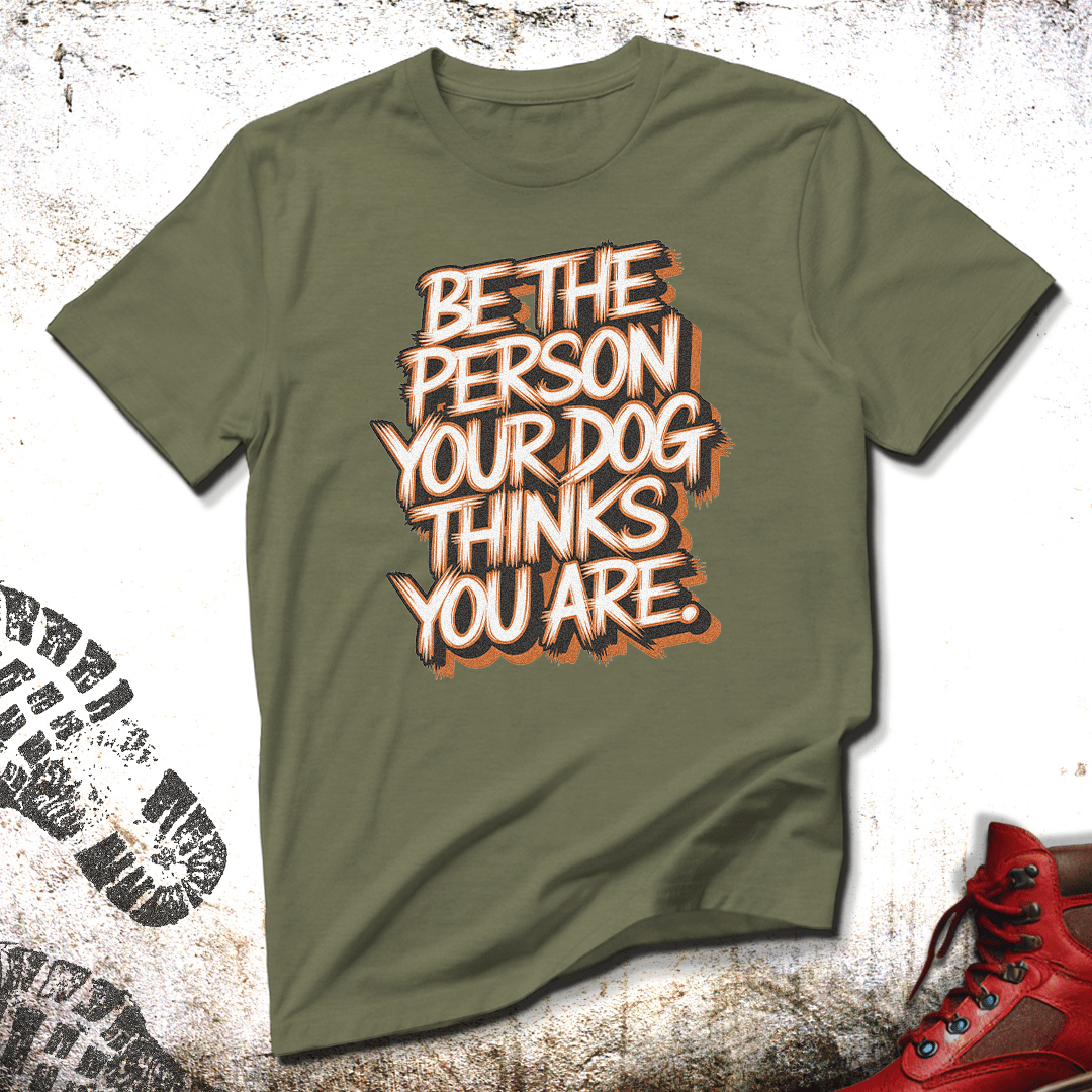 Be The Person Your Dog Thinks You Are - Unisex T-Shirt