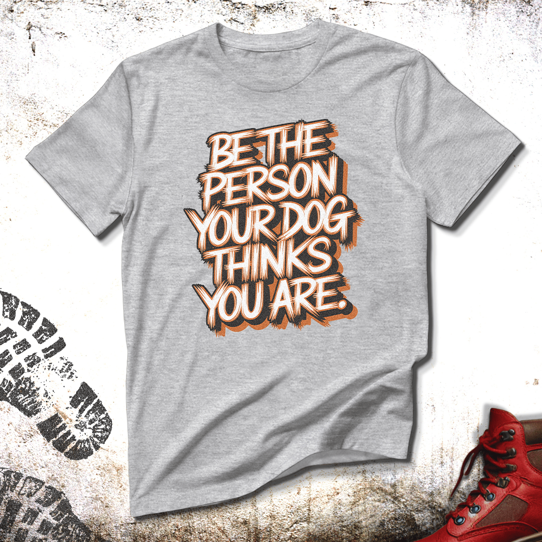 Be The Person Your Dog Thinks You Are - Unisex T-Shirt