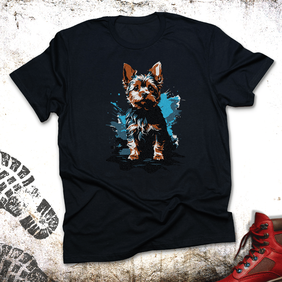 Terrier Splash (Yorkshire Terrier) - Unisex T-Shirt
