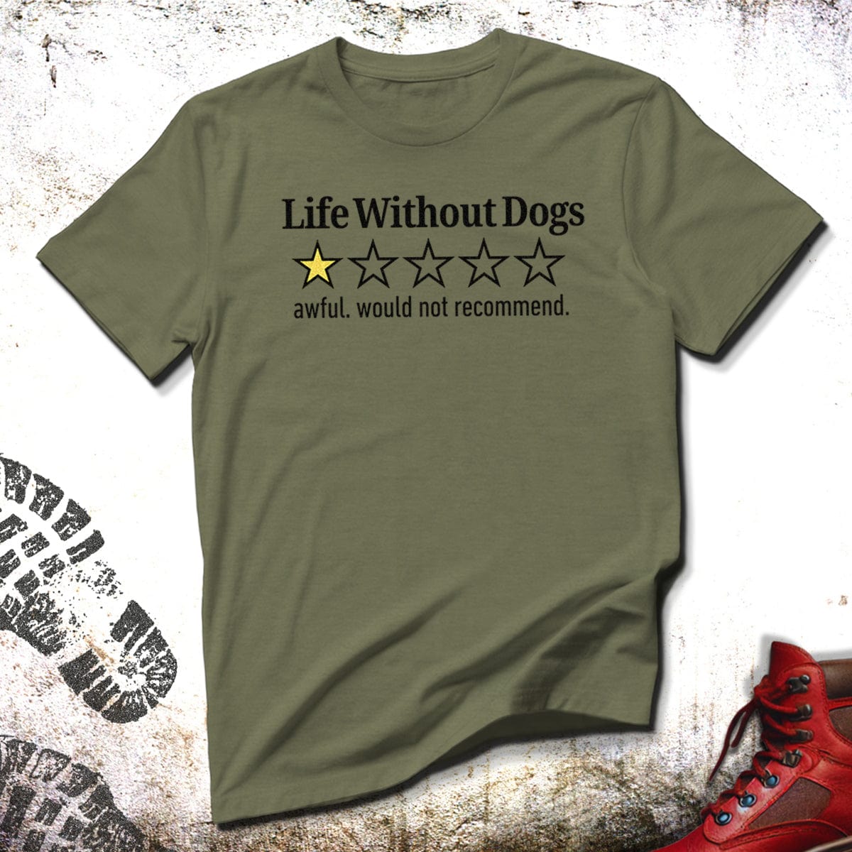 Life Without Dogs - Unisex T-Shirt