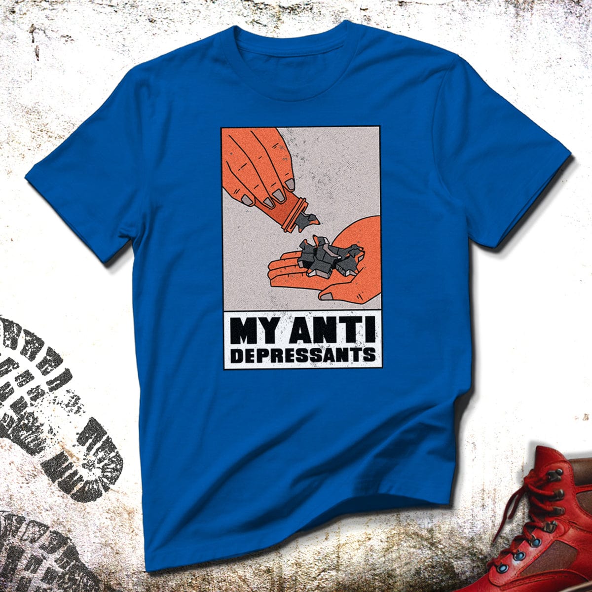 My Doggie Anti-Depressants - Unisex T-Shirt