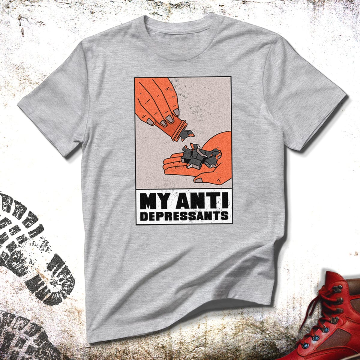 My Doggie Anti-Depressants - Unisex T-Shirt