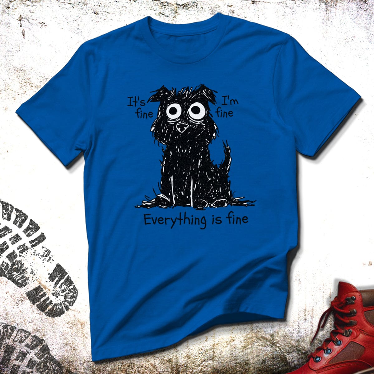 Stressed Dog - Unisex T-Shirt