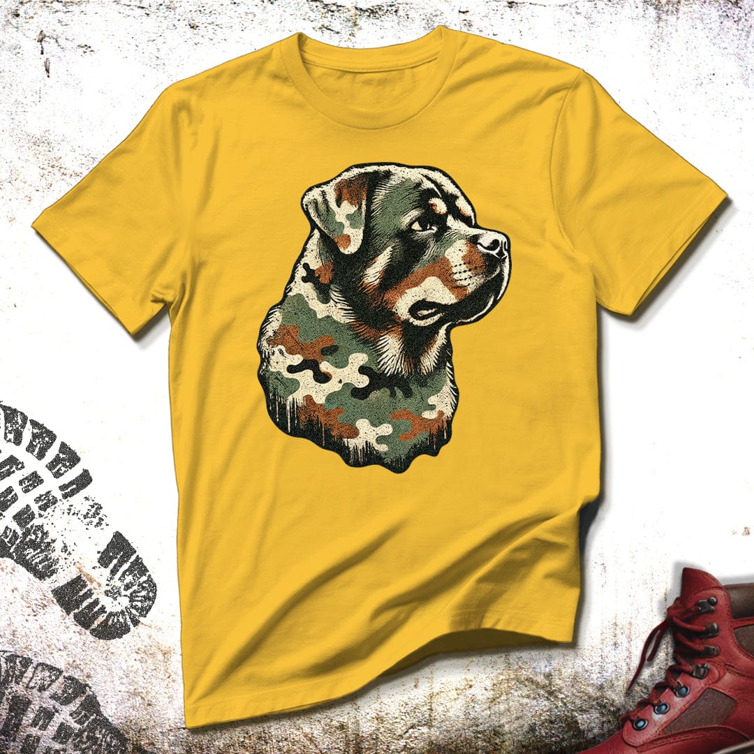 Camo Rottweiler - Unisex Fit T-Shirt