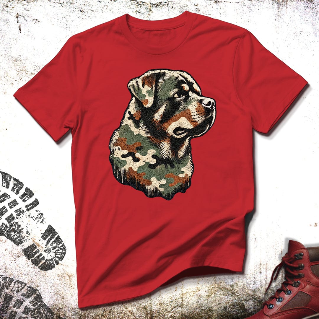 Camo Rottweiler - Unisex Fit T-Shirt