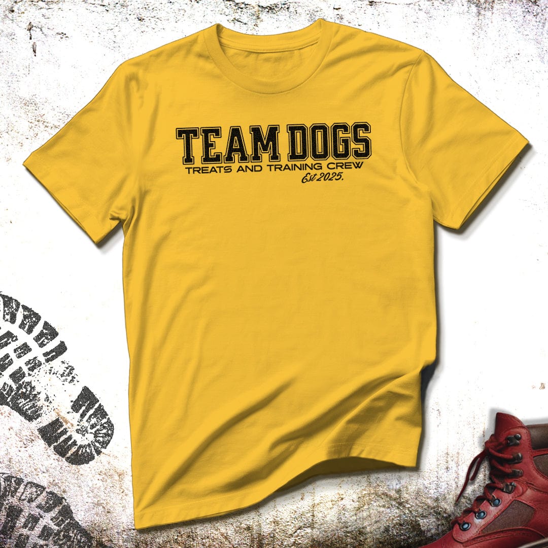 Team Dogs Treats and Training Crew - T-Shirt
