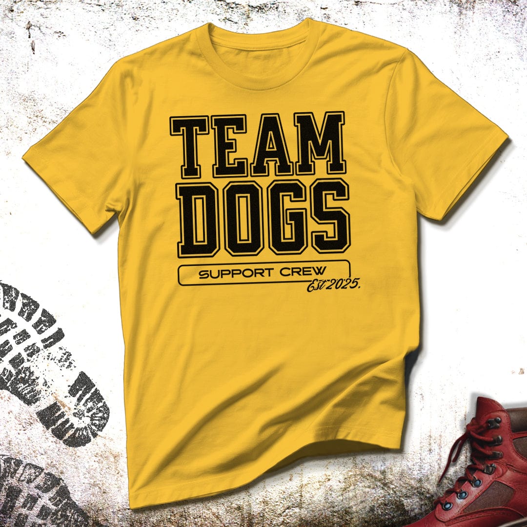 Team Dogs Support Crew - Unisex T-Shirt
