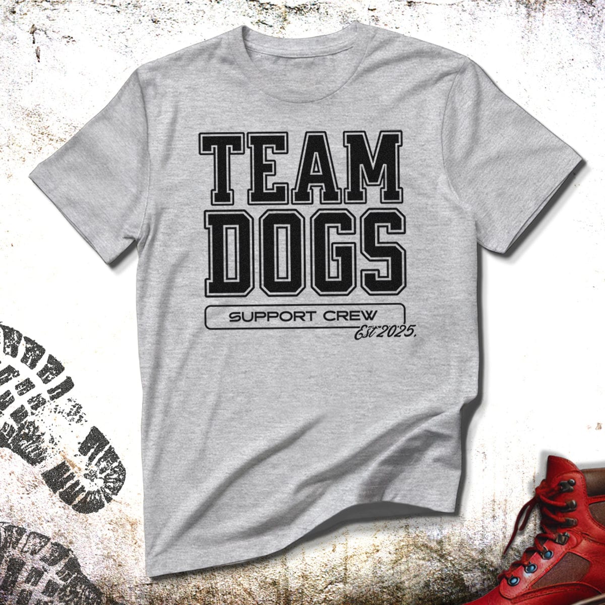 Team Dogs Support Crew - Unisex T-Shirt