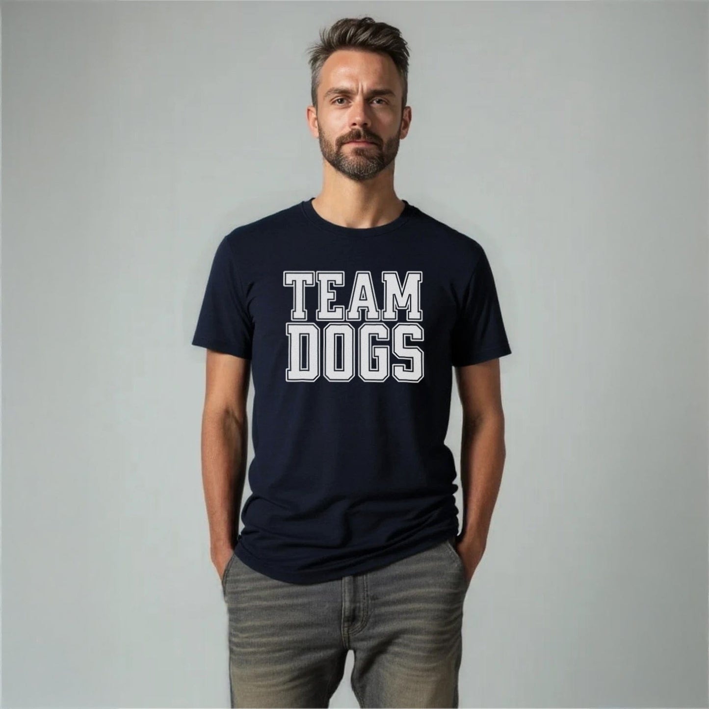 Team Dogs - Retro Athletic T-Shirt