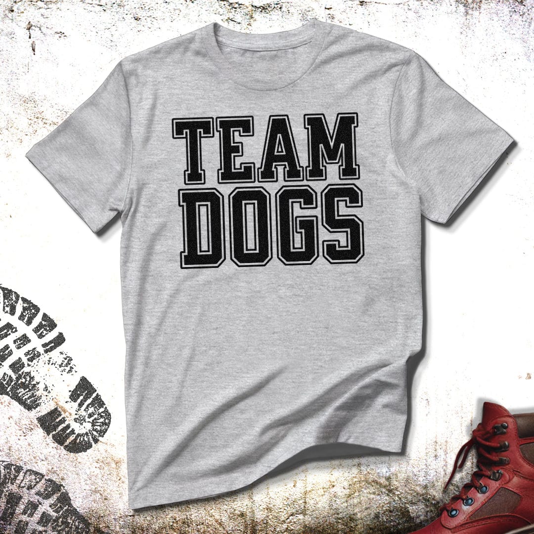 Team Dogs - Retro Athletic T-Shirt