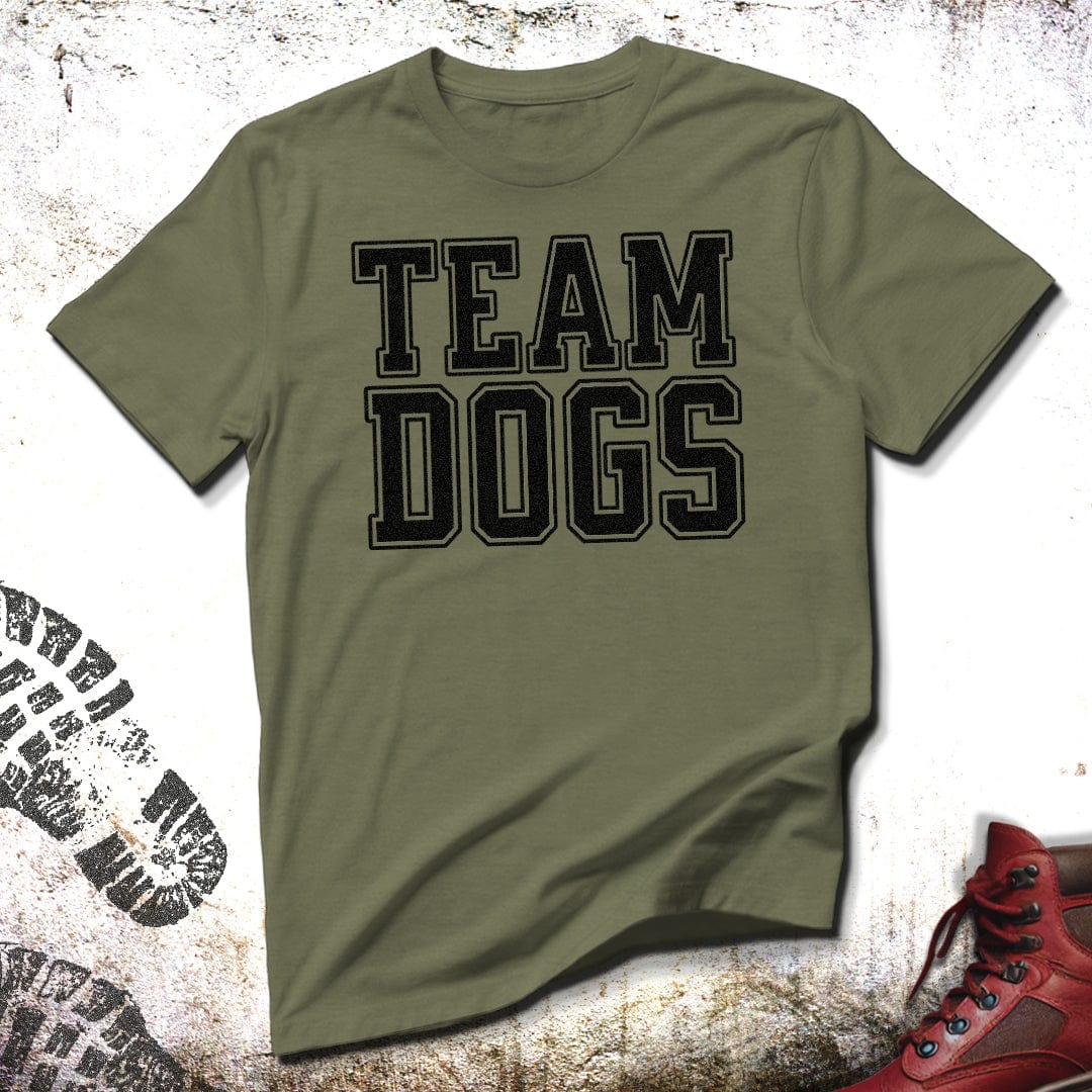 Team Dogs - Retro Athletic T-Shirt