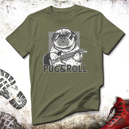 Pug and Roll  - Unisex T-Shirt