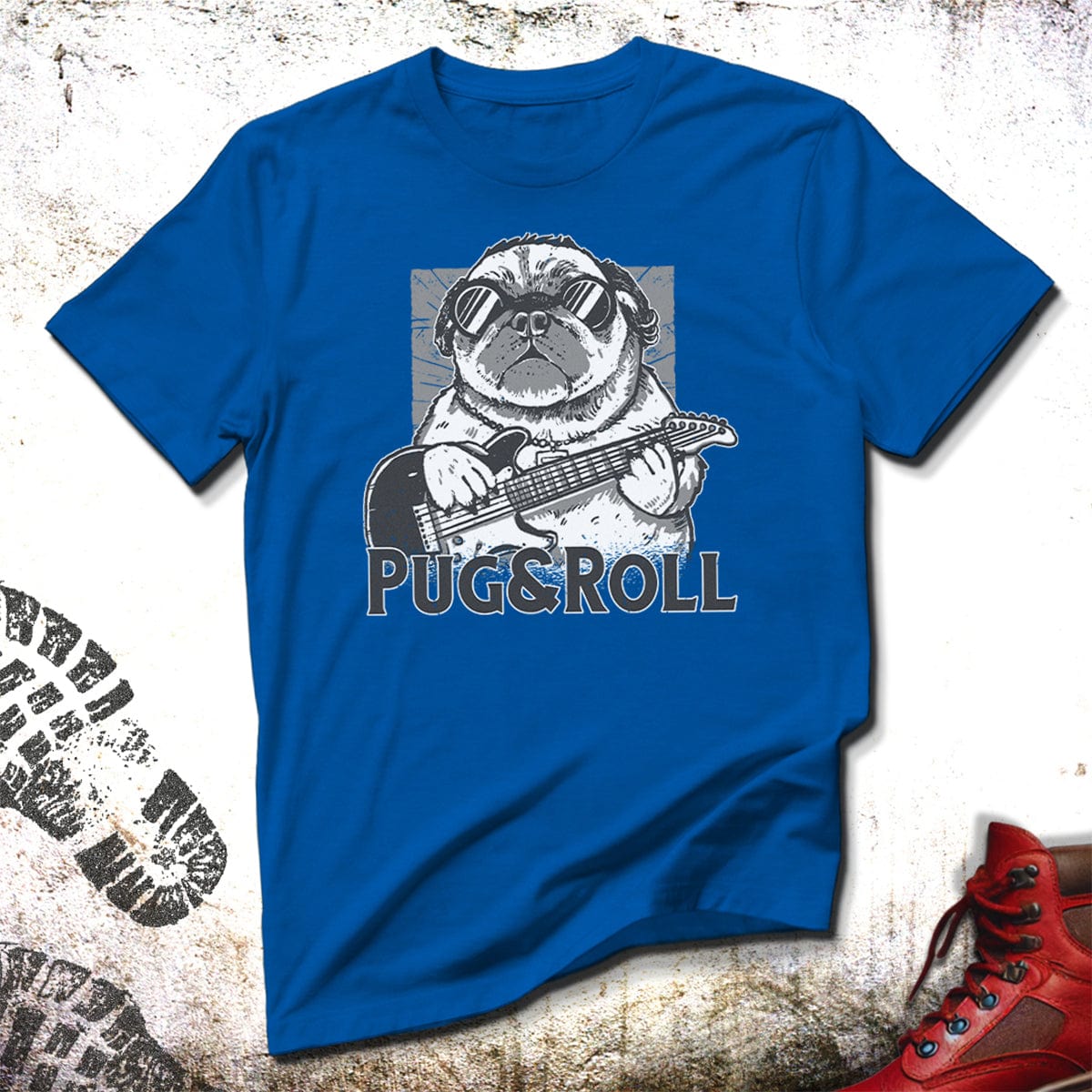 Pug and Roll  - Unisex T-Shirt