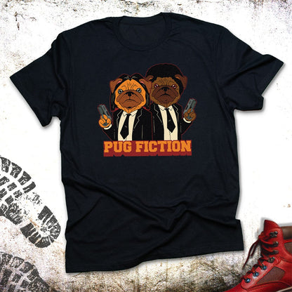 Pug Fiction  - Unisex T-Shirt