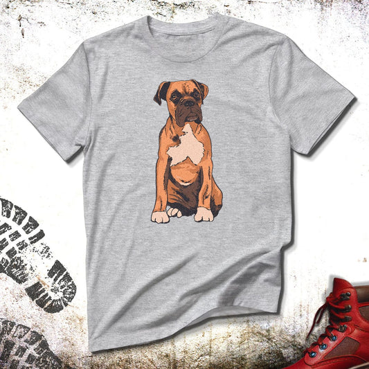 Boxer Portrait  - Unisex T-Shirt