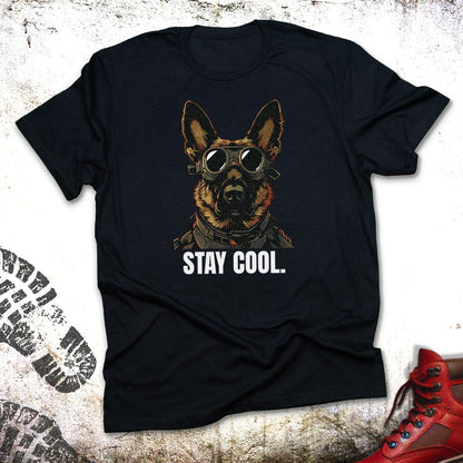 Stay Cool - German Shepherd - Unisex T-Shirt