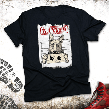 Wanted German Shepherd - Unisex T-Shirt