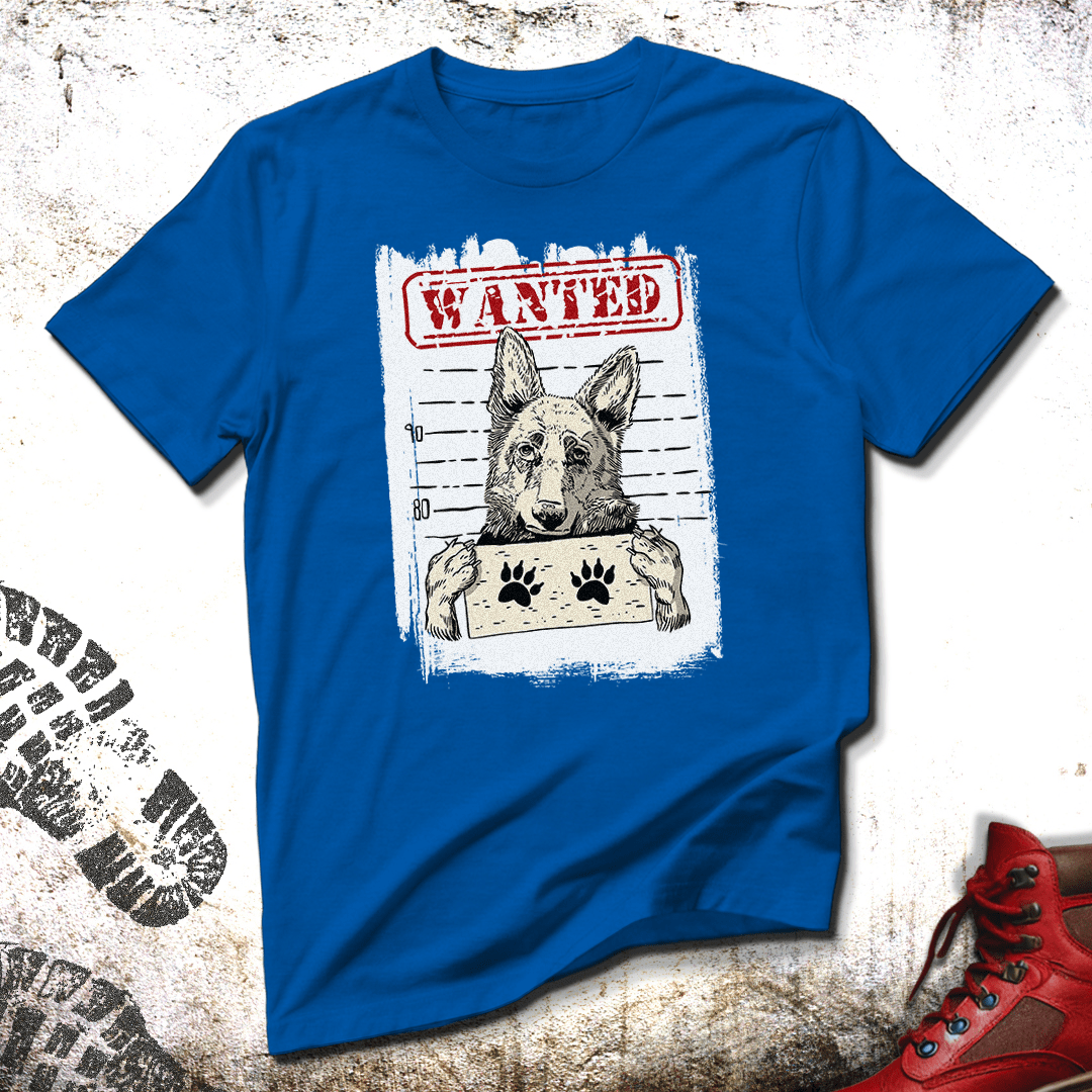 Wanted German Shepherd - Unisex T-Shirt