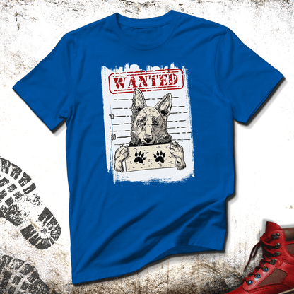 Wanted German Shepherd - Unisex T-Shirt