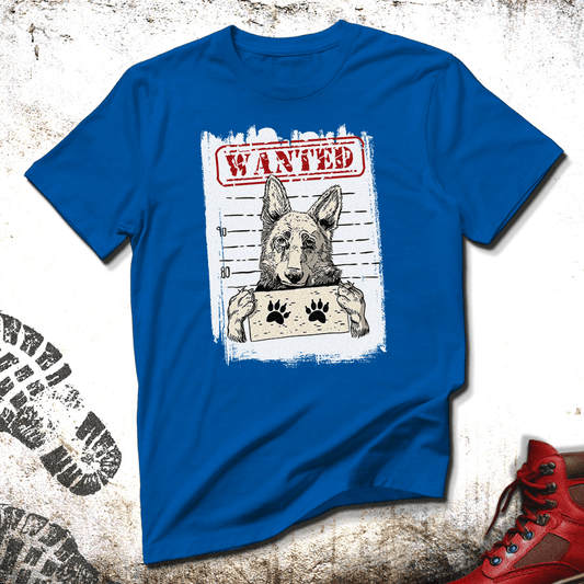 Wanted German Shepherd - Unisex T-Shirt