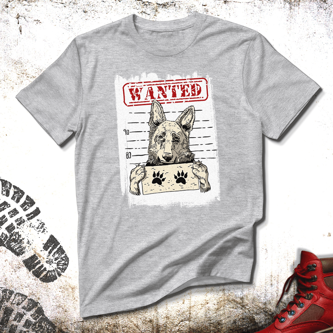 Wanted German Shepherd - Unisex T-Shirt