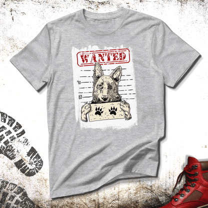 Wanted German Shepherd - Unisex T-Shirt