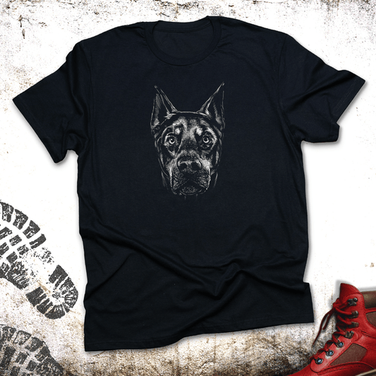 Doberman Portrait - Unisex T-Shirt