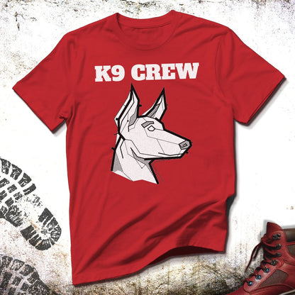 K9 Crew Line Art -  Unisex Fit T-Shirt