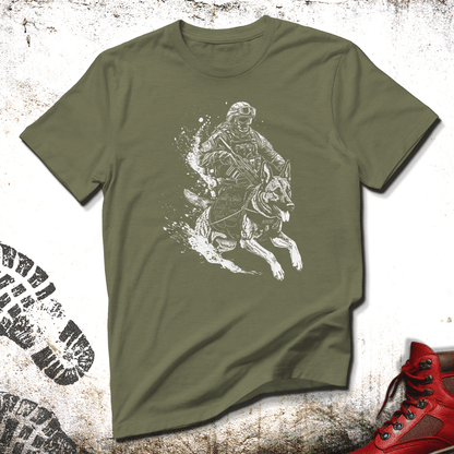 K9 Unit In The Snow - Unisex T-Shirt