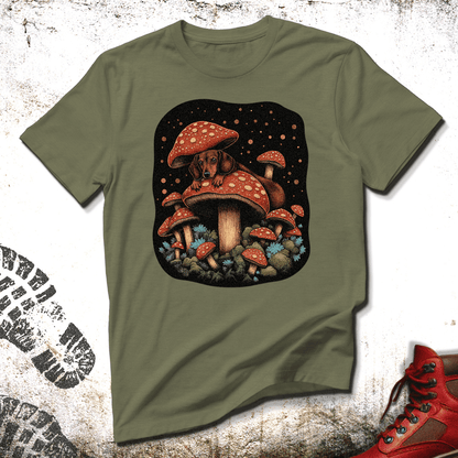 Dog On The Shrooms - Unisex T-Shirt