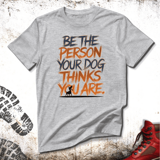Be The Person Your Dog Thinks You Are - Unisex T-Shirt