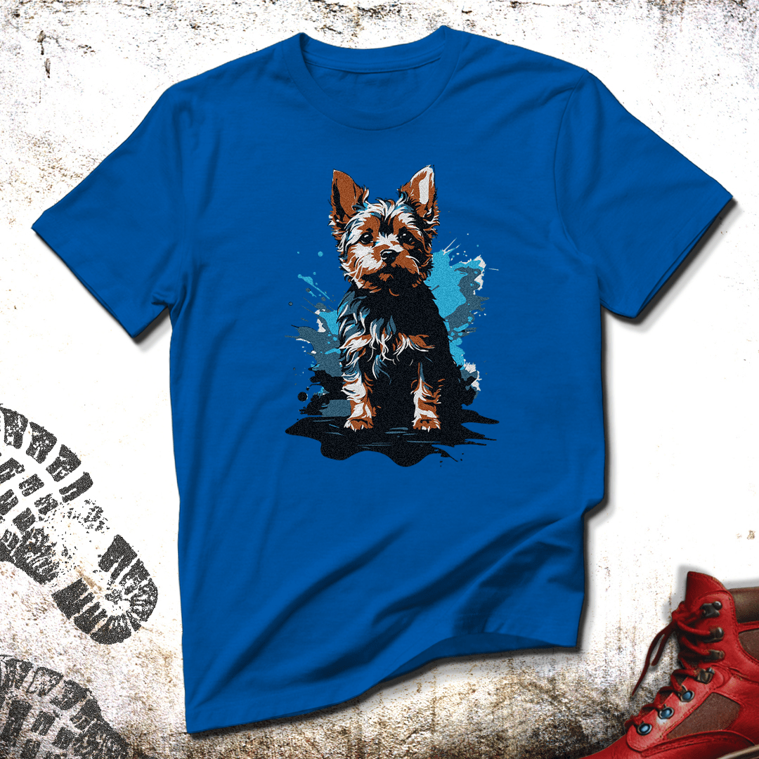 Terrier Splash (Yorkshire Terrier) - Unisex T-Shirt