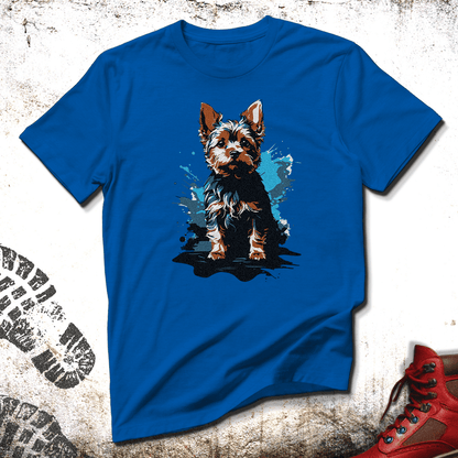 Terrier Splash (Yorkshire Terrier) - Unisex T-Shirt