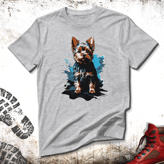 Terrier Splash (Yorkshire Terrier) - Unisex T-Shirt