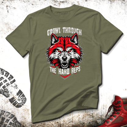 Growl Through The Hard Reps - Unisex T-Shirt