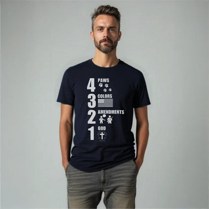 Paws and Patriotism - Unisex T-Shirt