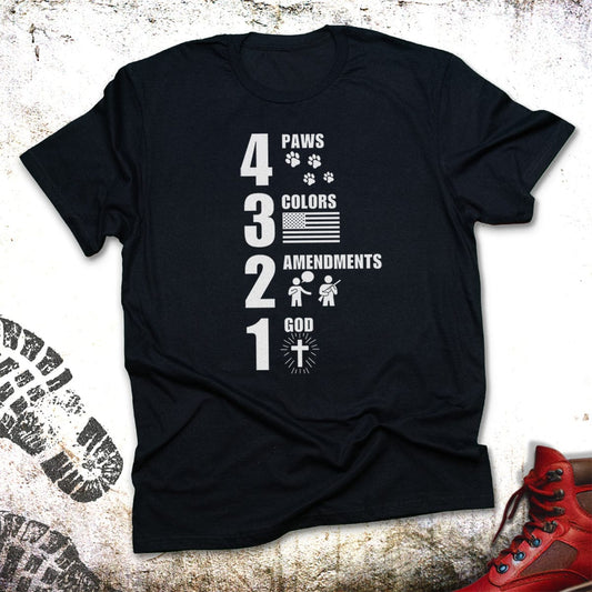 Paws and Patriotism - Unisex T-Shirt