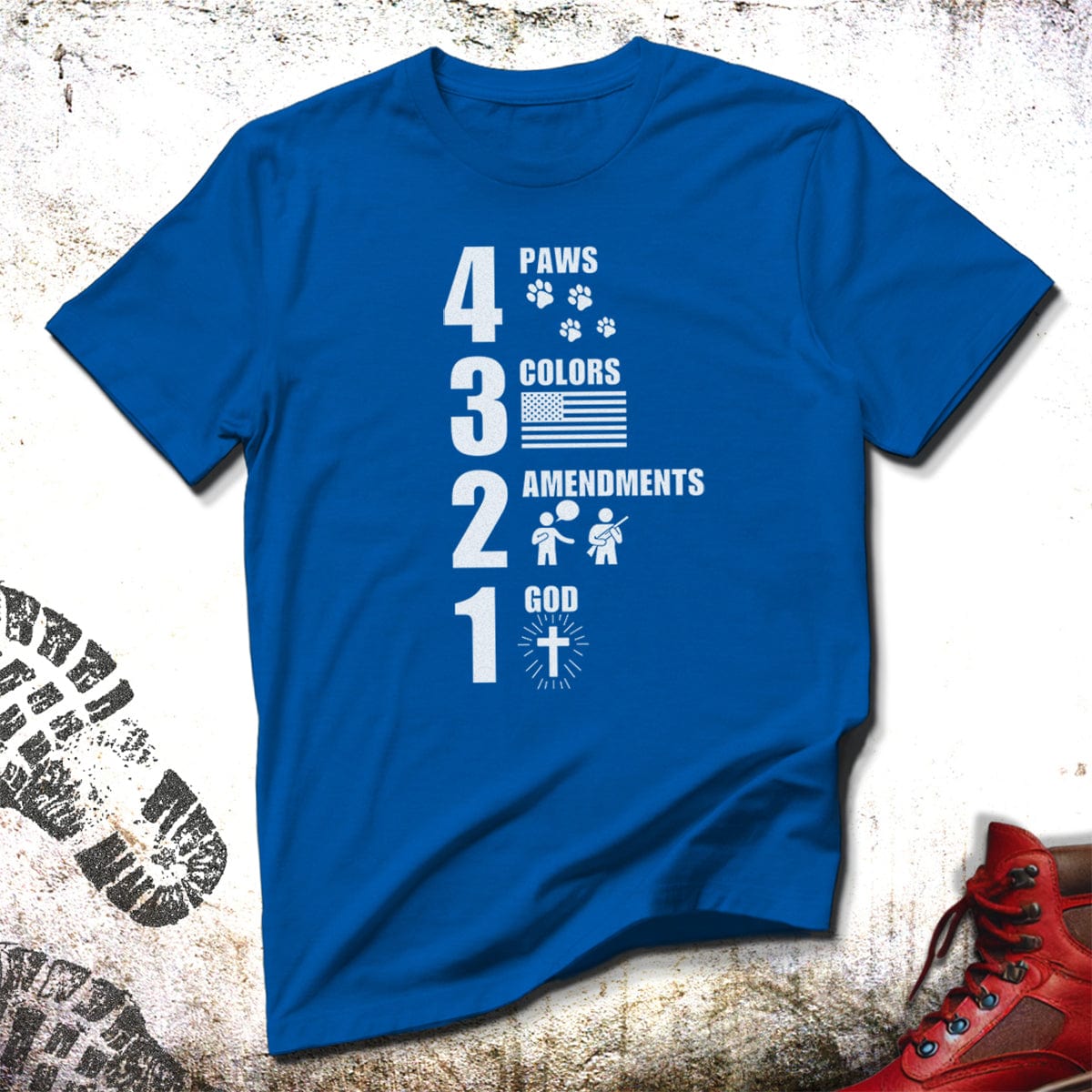 Paws and Patriotism - Unisex T-Shirt