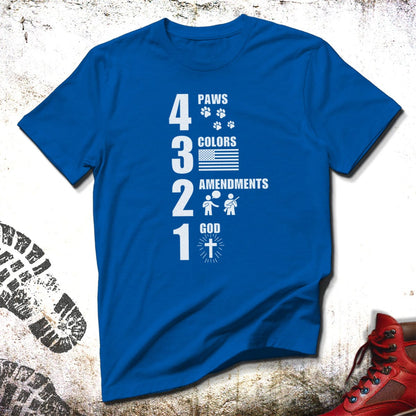 Paws and Patriotism - Unisex T-Shirt
