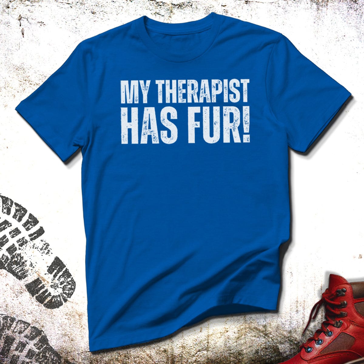 My Therapist Has Fur - Unisex T-Shirt
