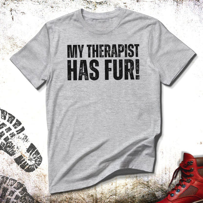My Therapist Has Fur - Unisex T-Shirt