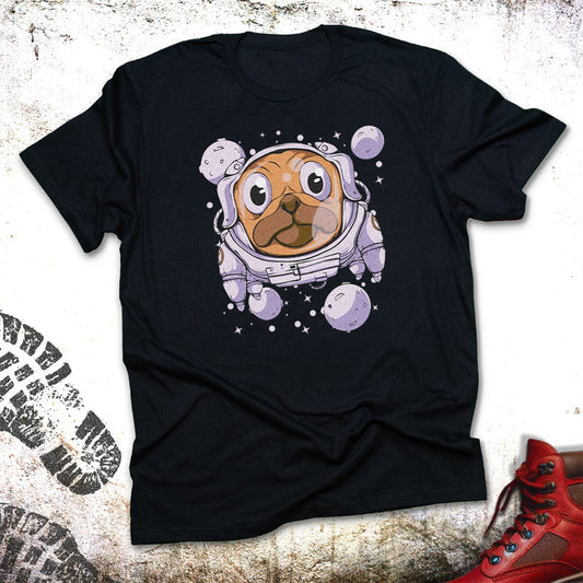 Space Pug - Unisex T-Shirt
