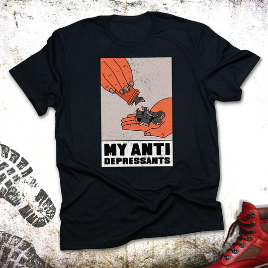 My Doggie Anti-Depressants - Unisex T-Shirt